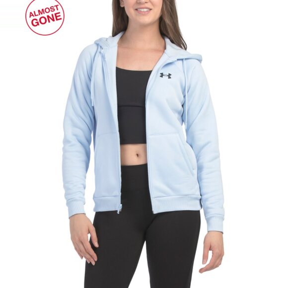 UNDER ARMOUR Nimbus Fleece Full Zip Jacket - Picture 1 of 2